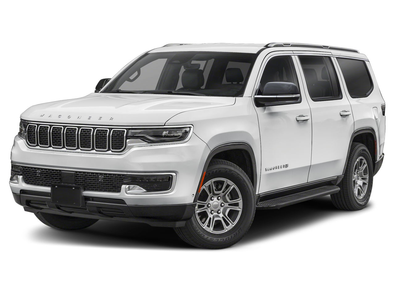 2024 Jeep Wagoneer Series II in Bright White Clearcoat — front three-quarter view