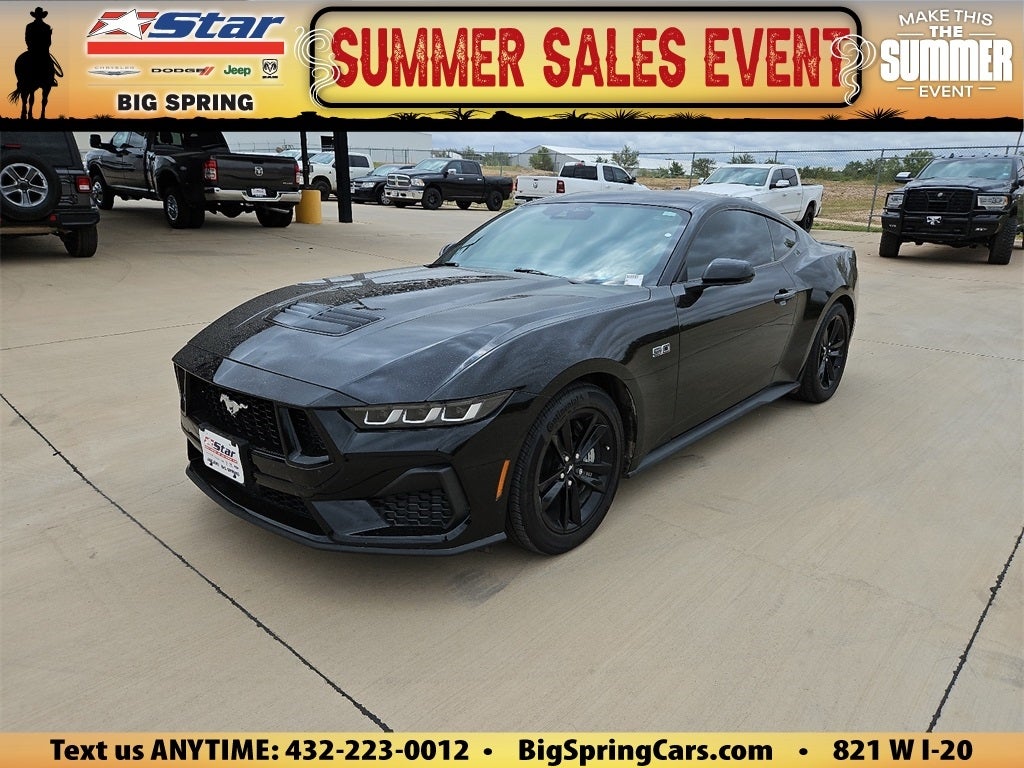 2024 Ford Mustang GT in Big Spring, TX Midland Ford Mustang Star Chrysler Dodge Jeep Ram of